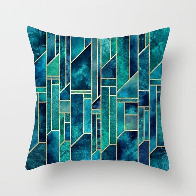 Teal Blue Cushion Covers