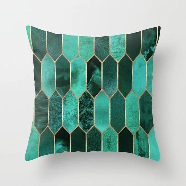 Teal Blue Cushion Covers