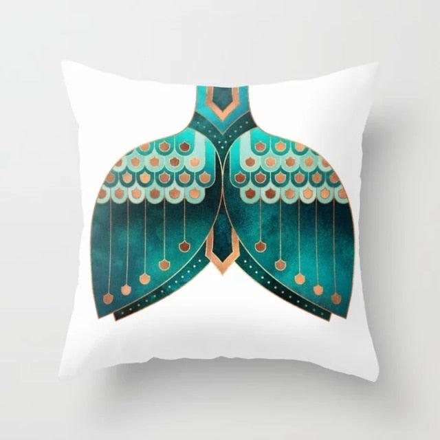 Teal Blue Cushion Covers