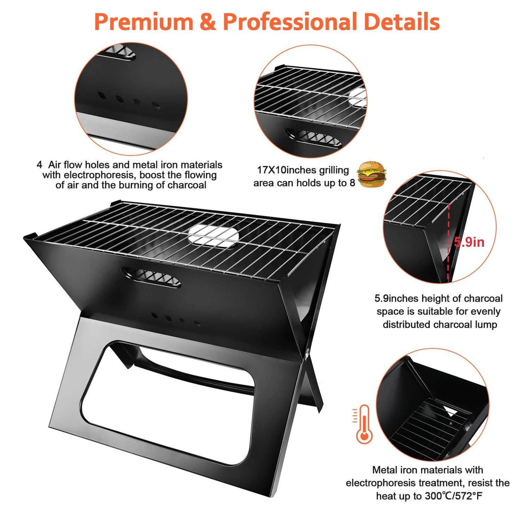Foldable BBQ Barbecue Grill