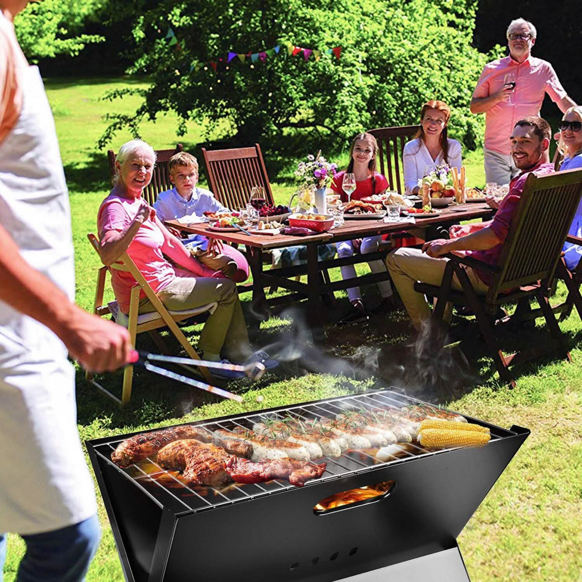 Foldable BBQ Barbecue Grill