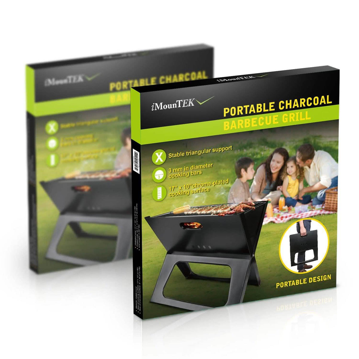 Foldable BBQ Barbecue Grill
