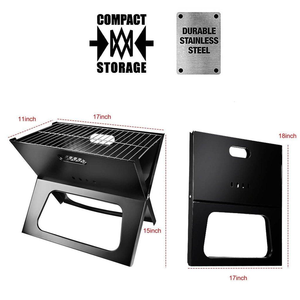 Foldable BBQ Barbecue Grill