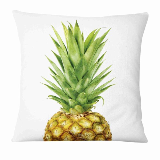 Green Leaves Throw Pillow Cover