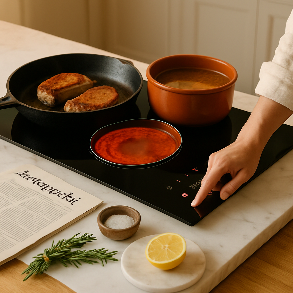 Induction Cooktop w/ Timer