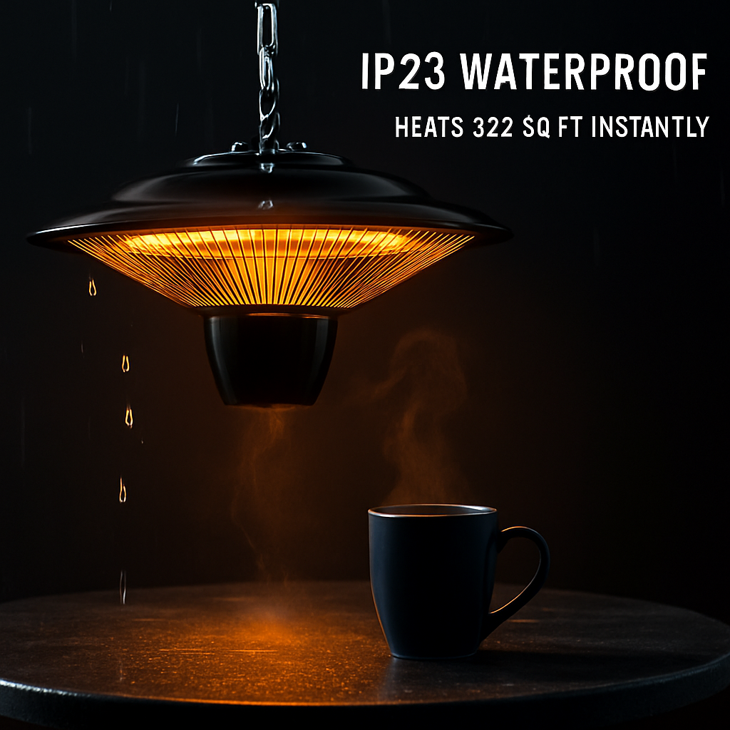Hanging Patio Heater – 1500W
