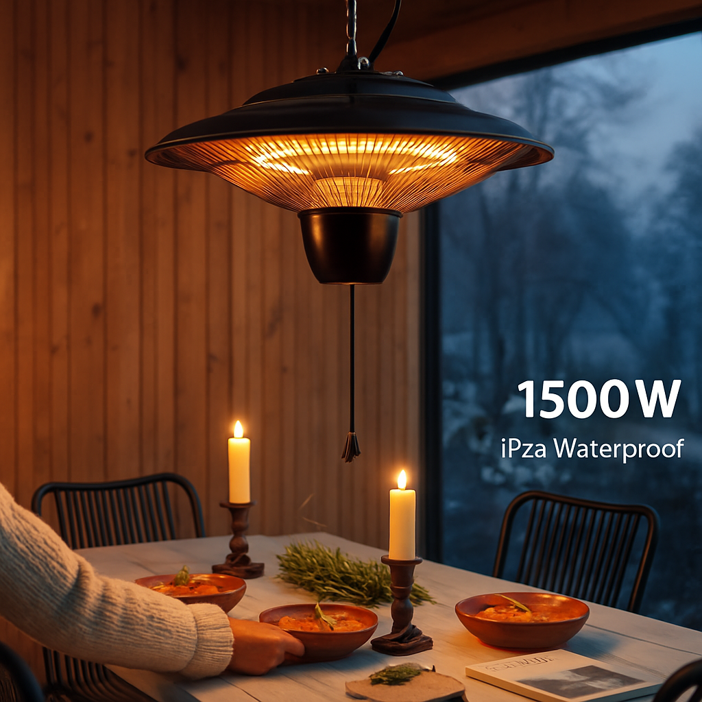 Hanging Patio Heater – 1500W