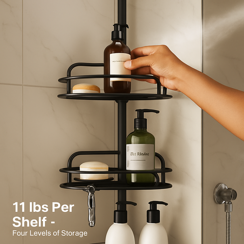 Adjust. Corner Shower Caddy