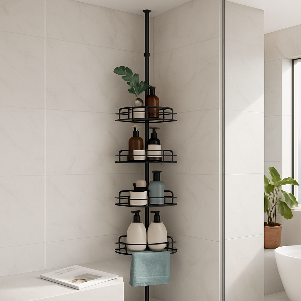Adjust. Corner Shower Caddy