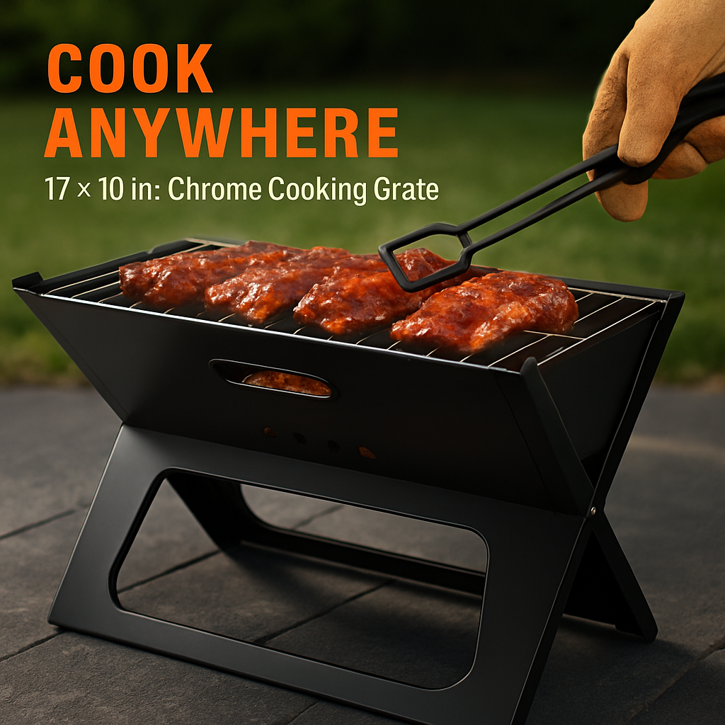 Foldable Charcoal Grill