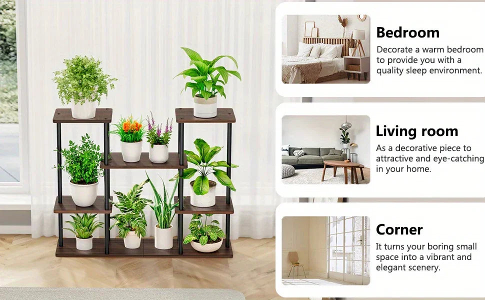 4-Tier Metal Plant Stand