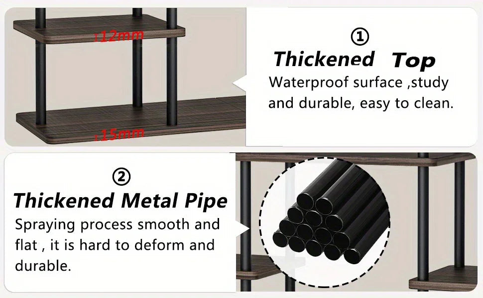4-Tier Metal Plant Stand