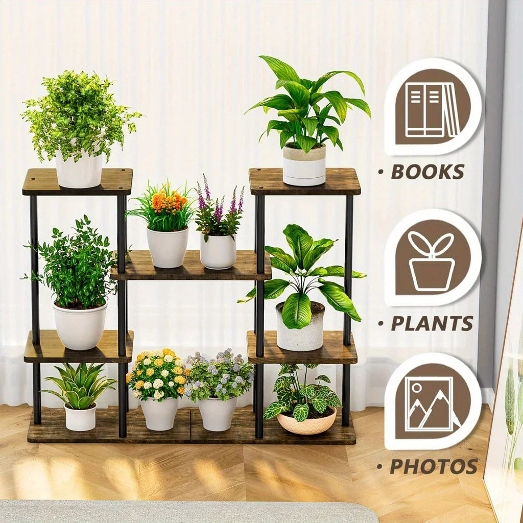 4-Tier Metal Plant Stand