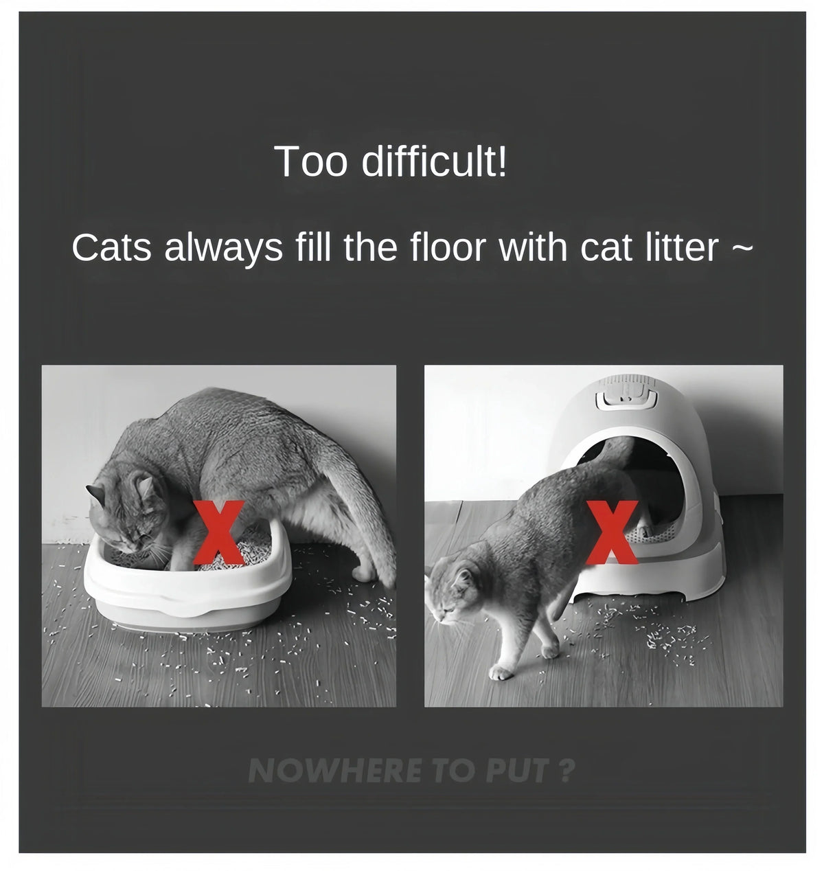 Large Cat Litter Mat
