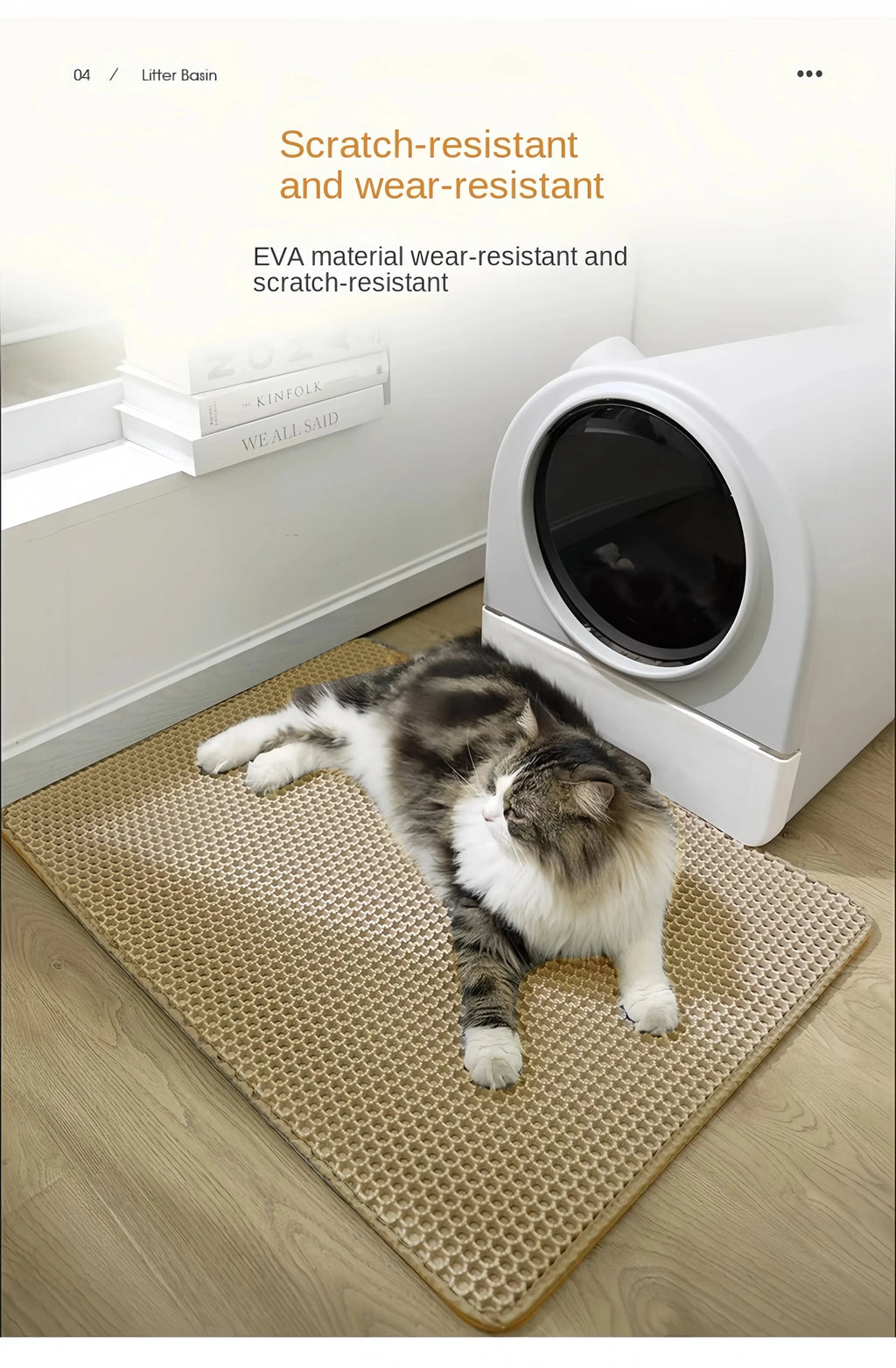 Large Cat Litter Mat