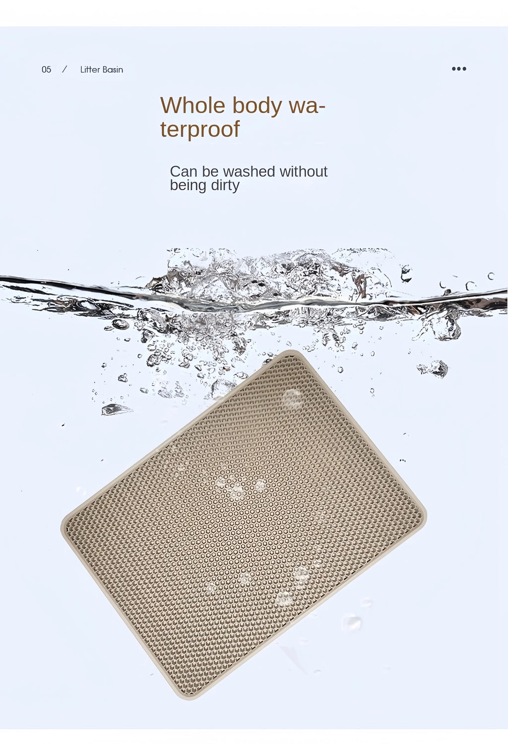 Large Cat Litter Mat