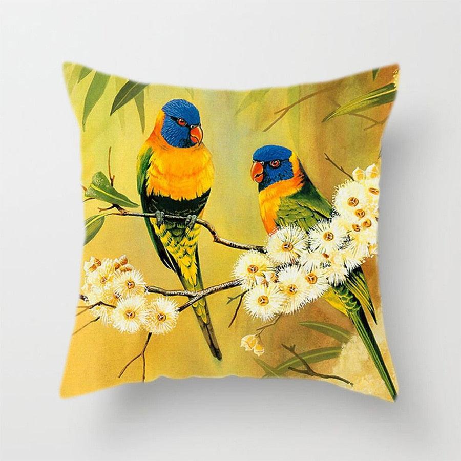 Lovely Bird Cushion Cover