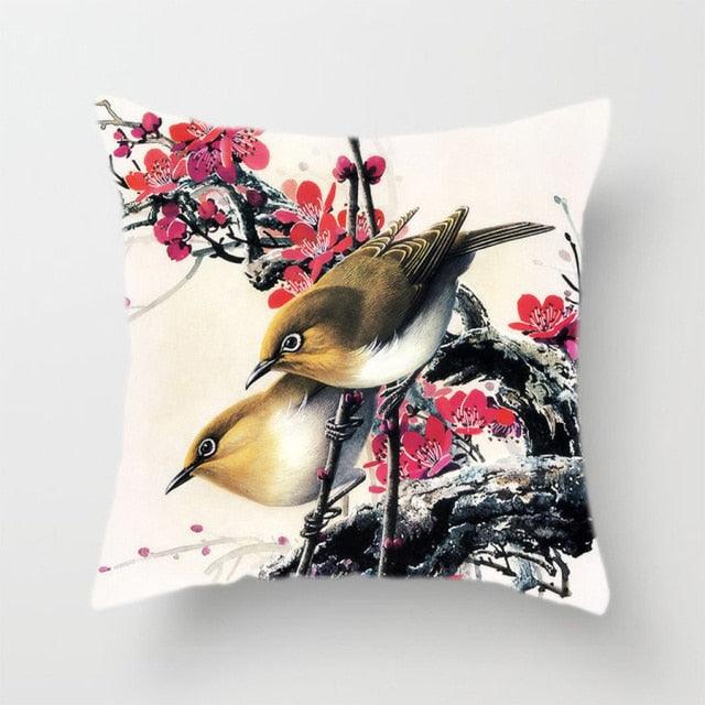 Lovely Bird Cushion Cover