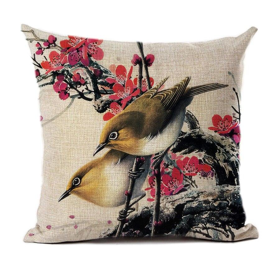 Lovely Bird Cushion Cover