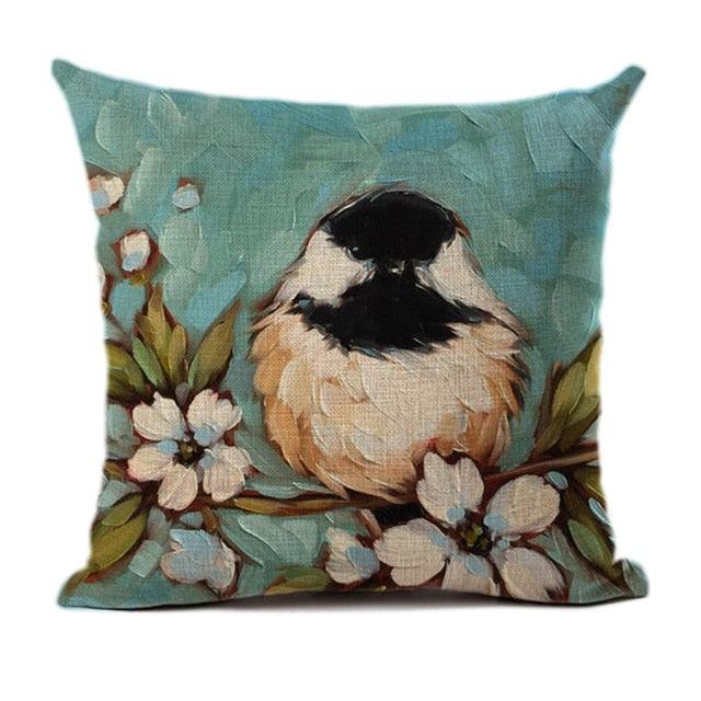 Lovely Bird Cushion Cover