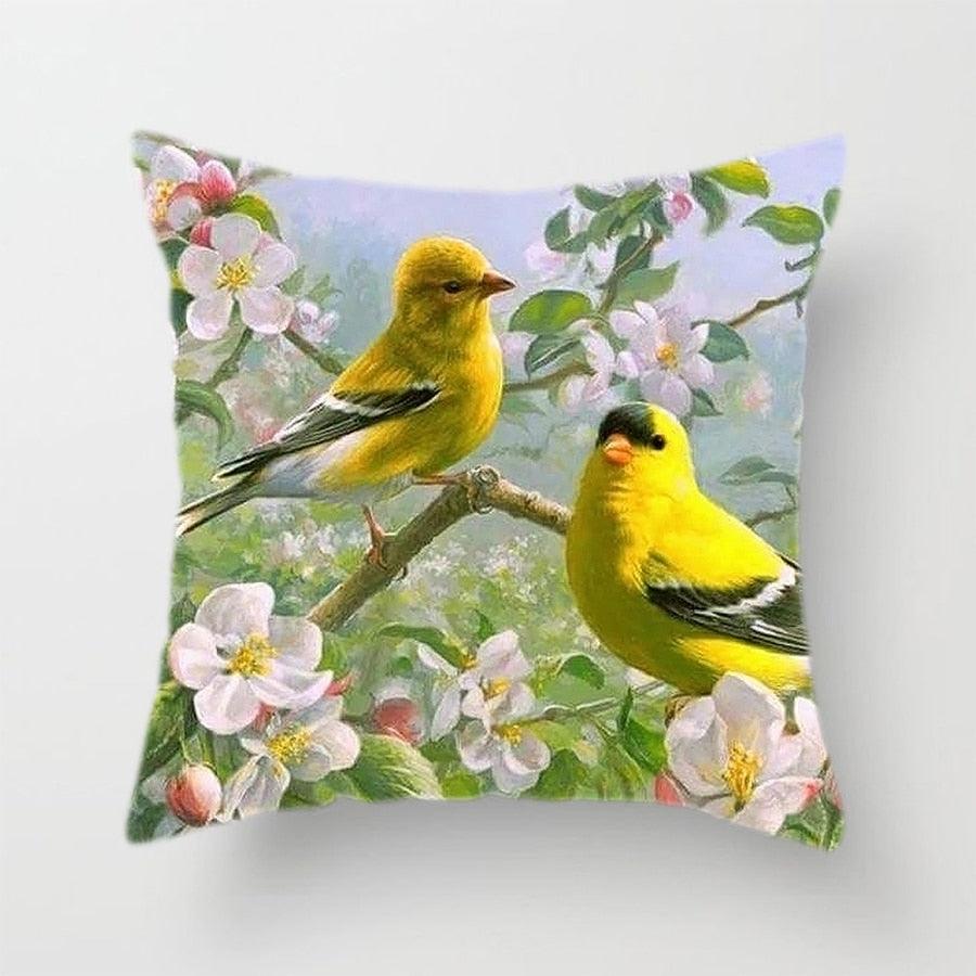 Lovely Bird Cushion Cover
