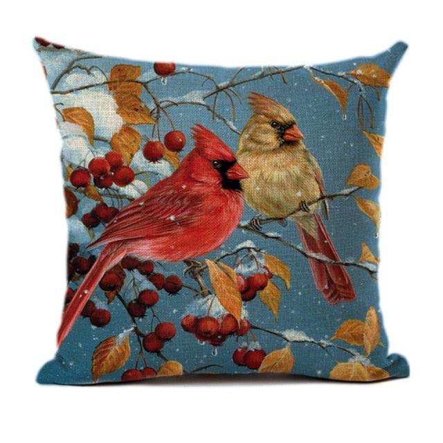 Lovely Bird Cushion Cover