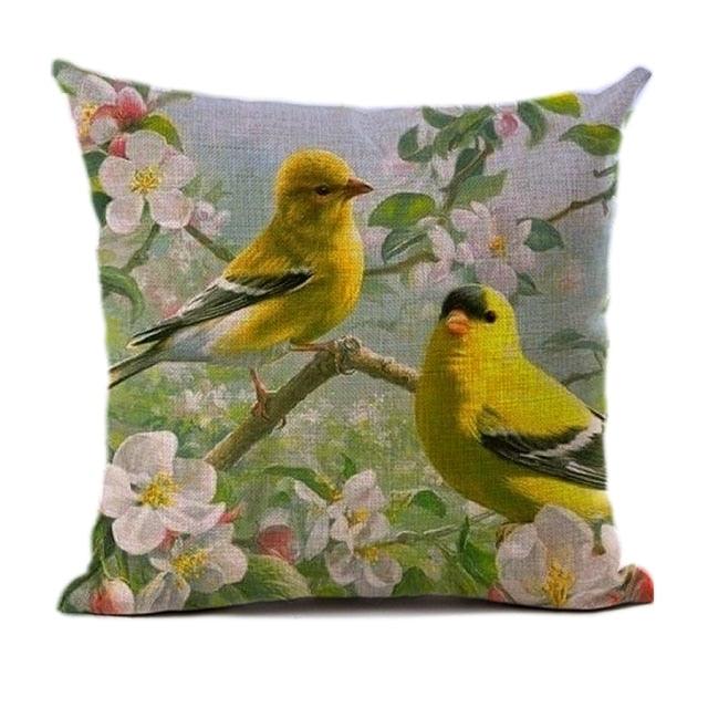 Lovely Bird Cushion Cover