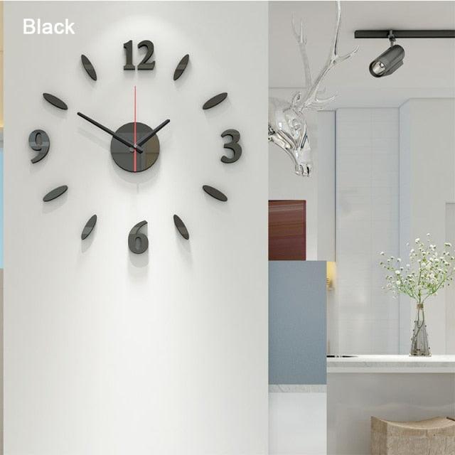 Luminous Silent Wall Clock