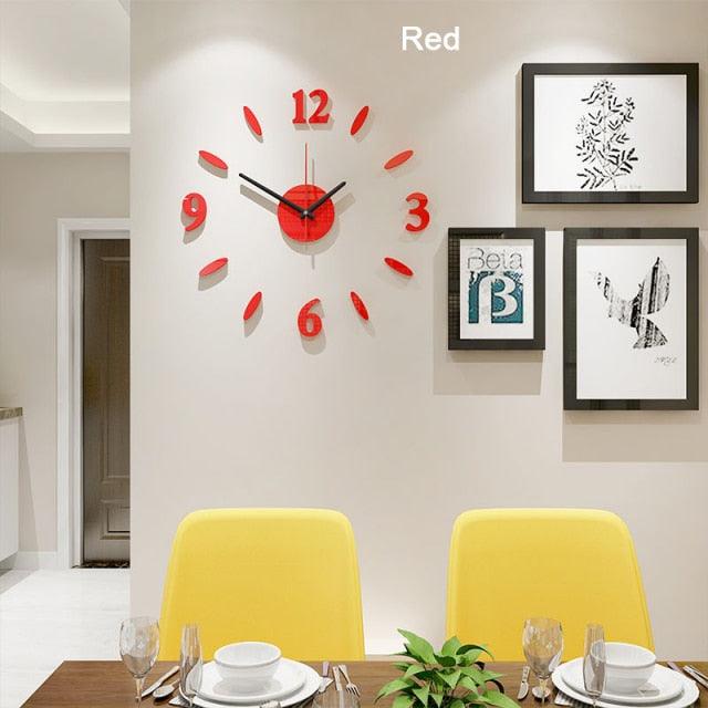 Luminous Silent Wall Clock