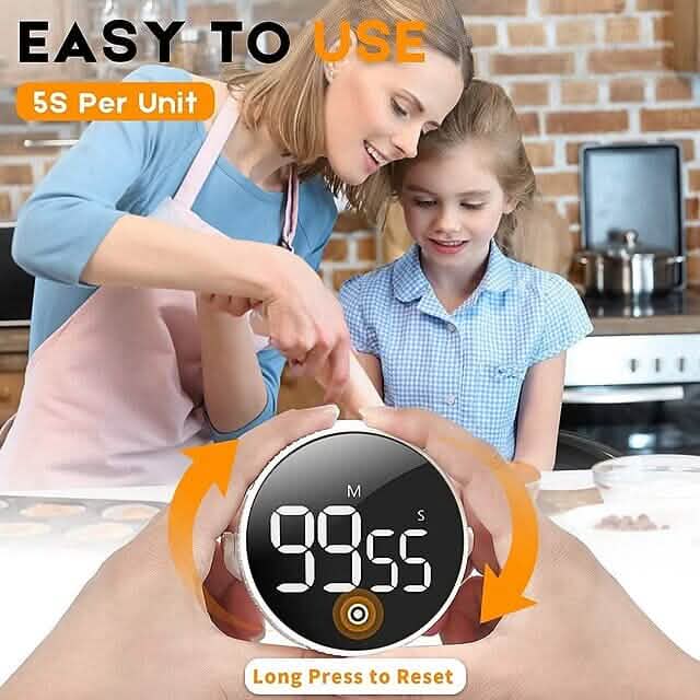 Magnetic LED Digital Timer