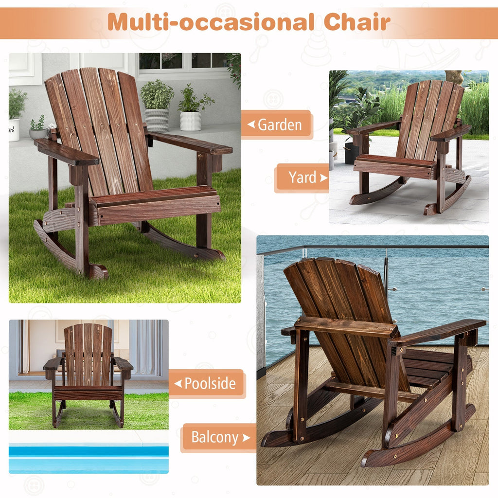 Kid Adirondack Rocking Chair