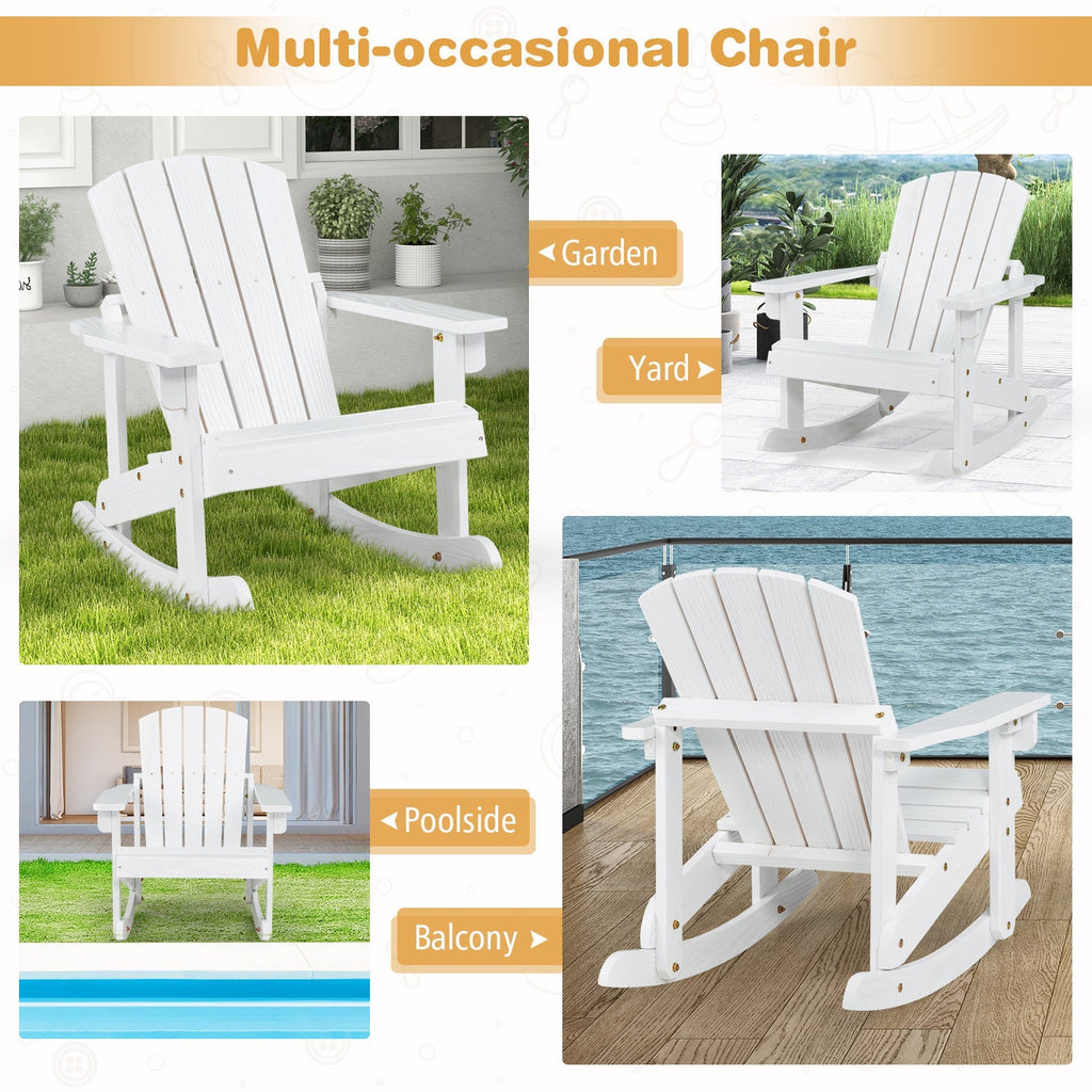 Kid Adirondack Rocking Chair