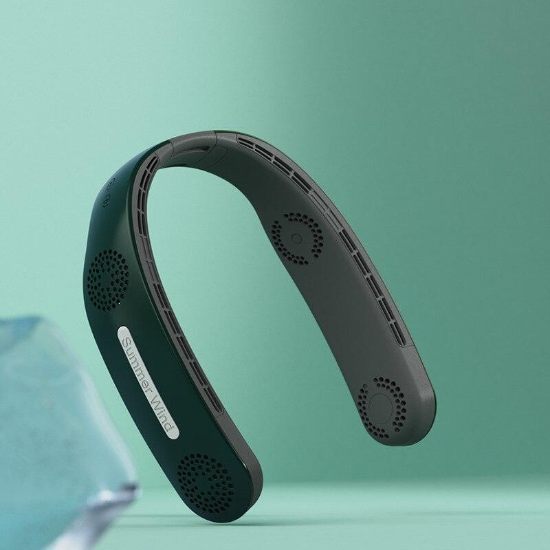 Rechargeable Neckband Fan