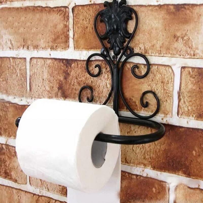 Vintage Iron TP + Paper Towel Holder