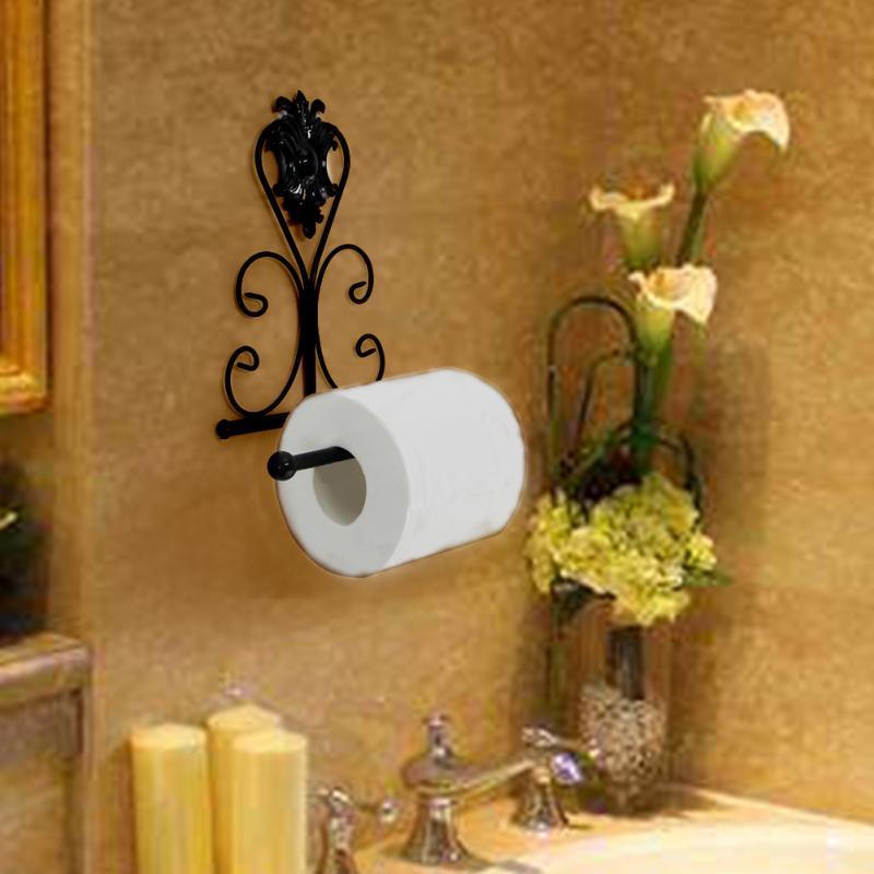 Vintage Iron TP + Paper Towel Holder