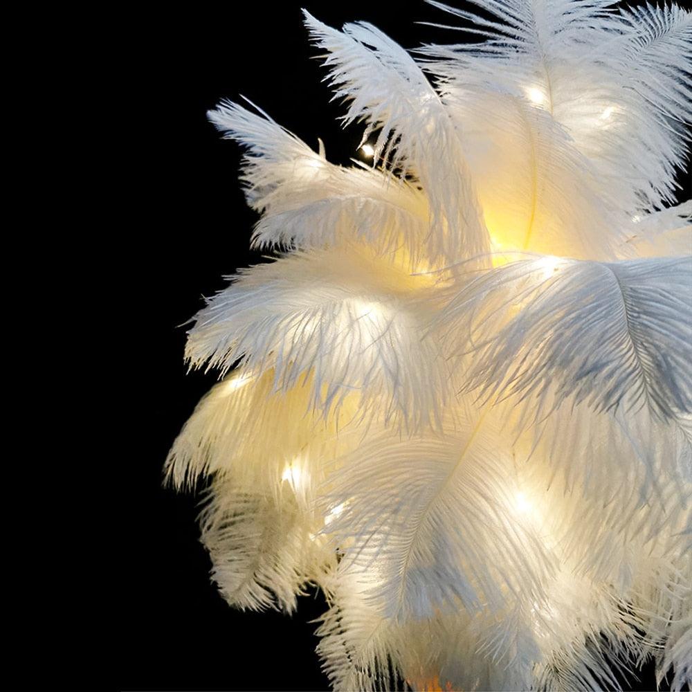 Remote Feather Fairy Lamp