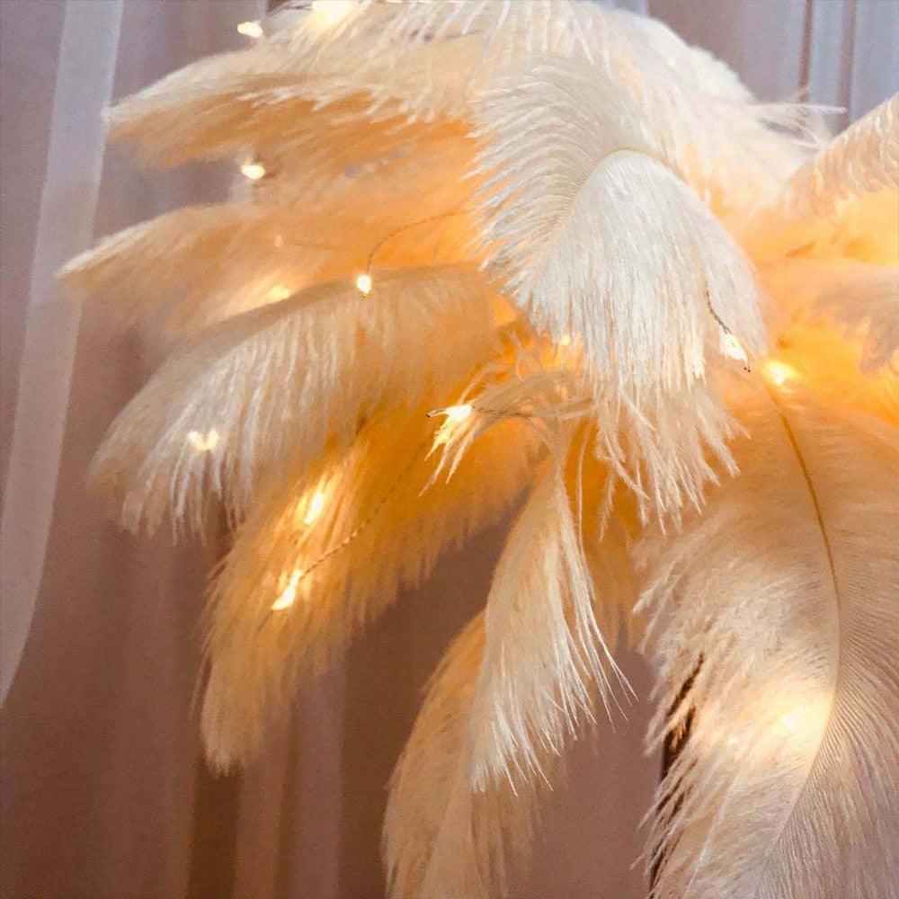 Remote Feather Fairy Lamp