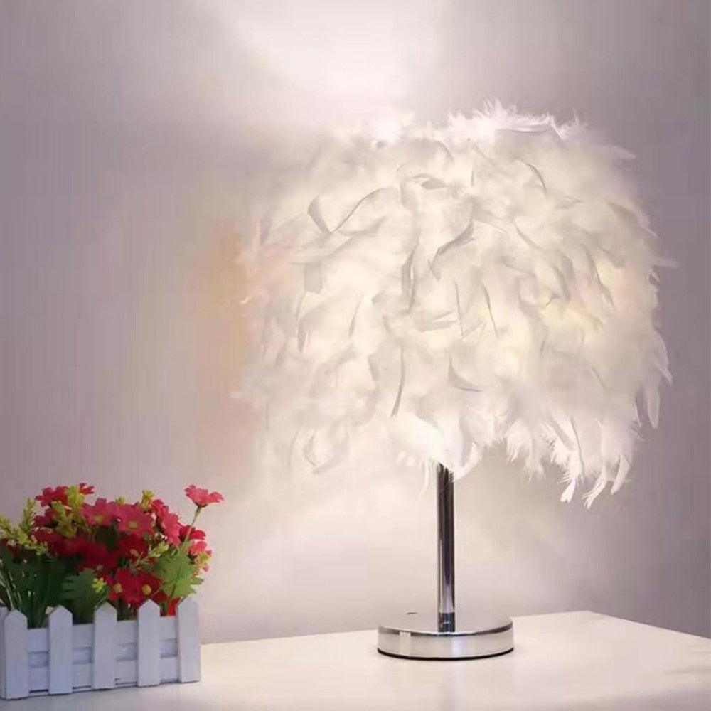 Remote Feather Fairy Lamp