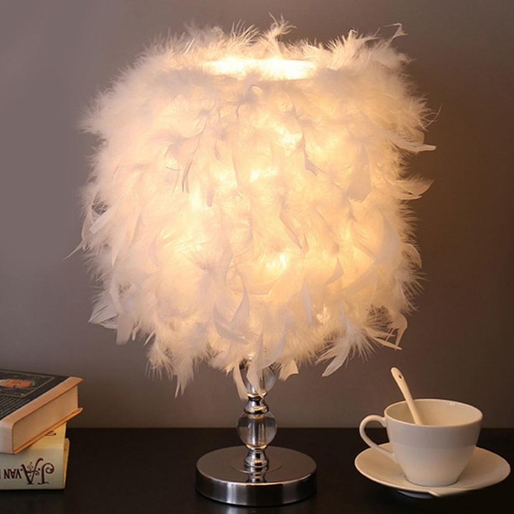 Remote Feather Fairy Lamp