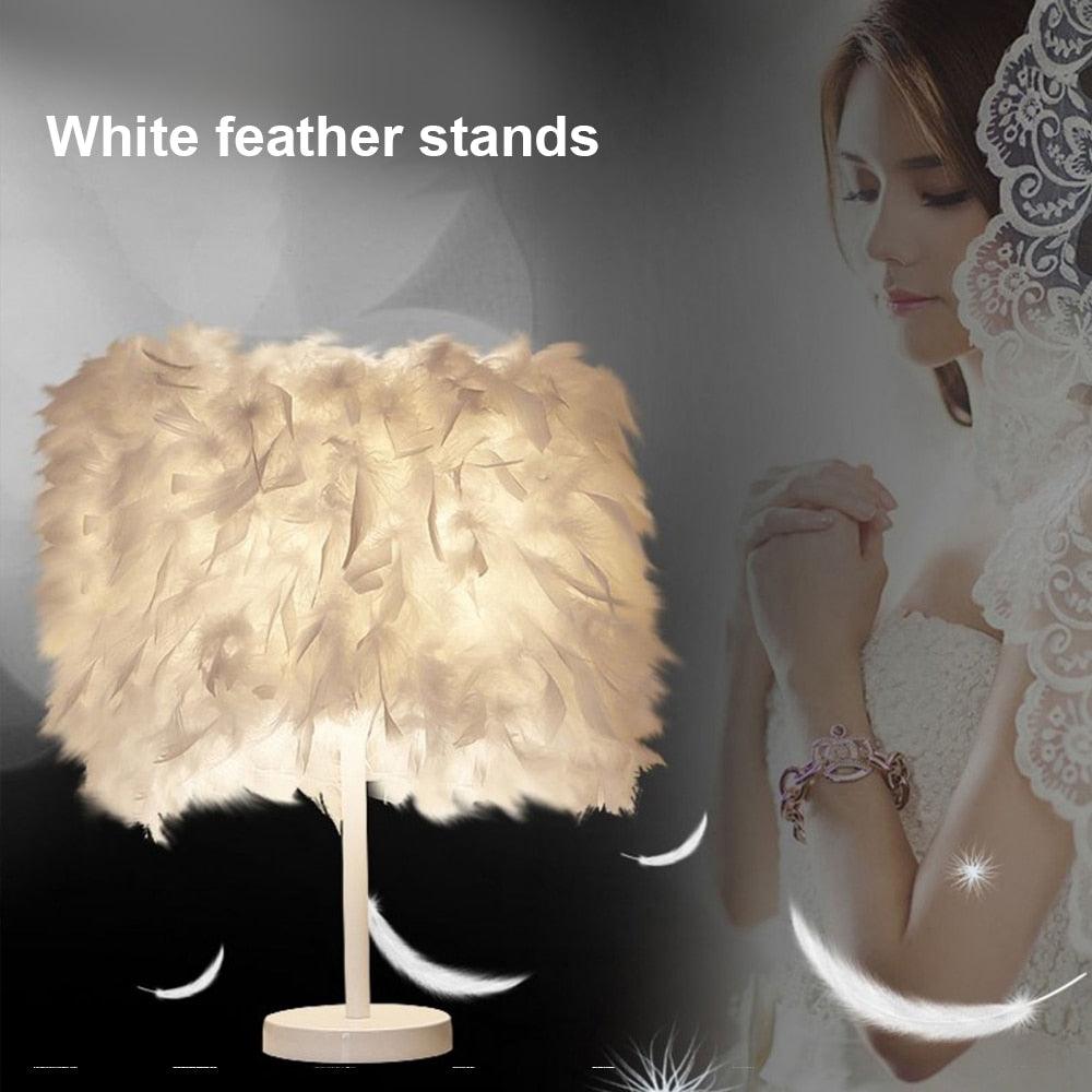 Remote Feather Fairy Lamp