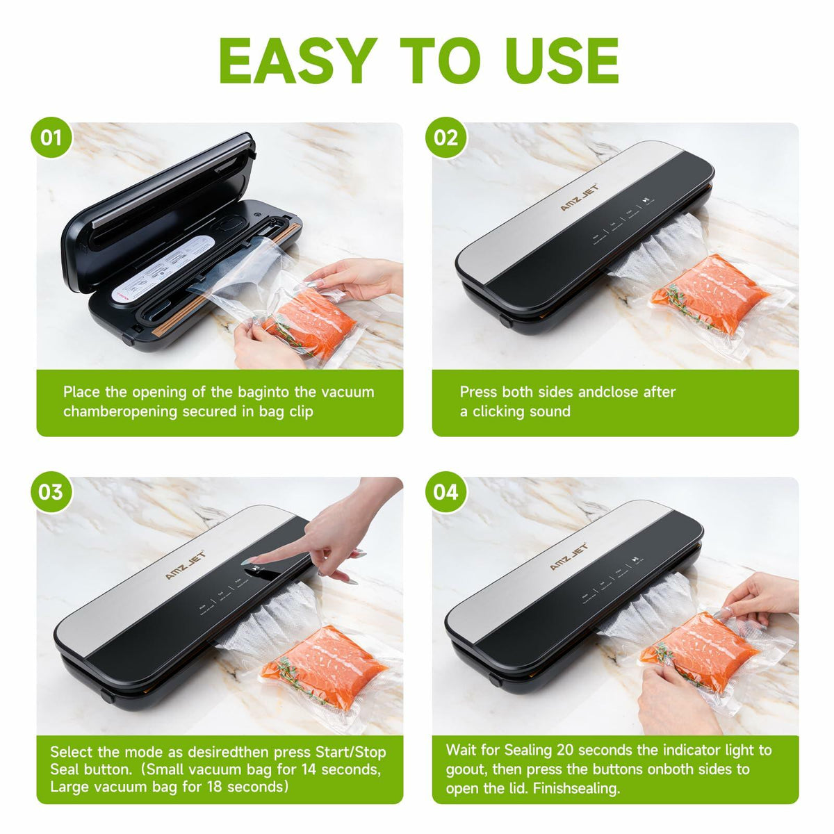 SS Food Vacuum Sealer