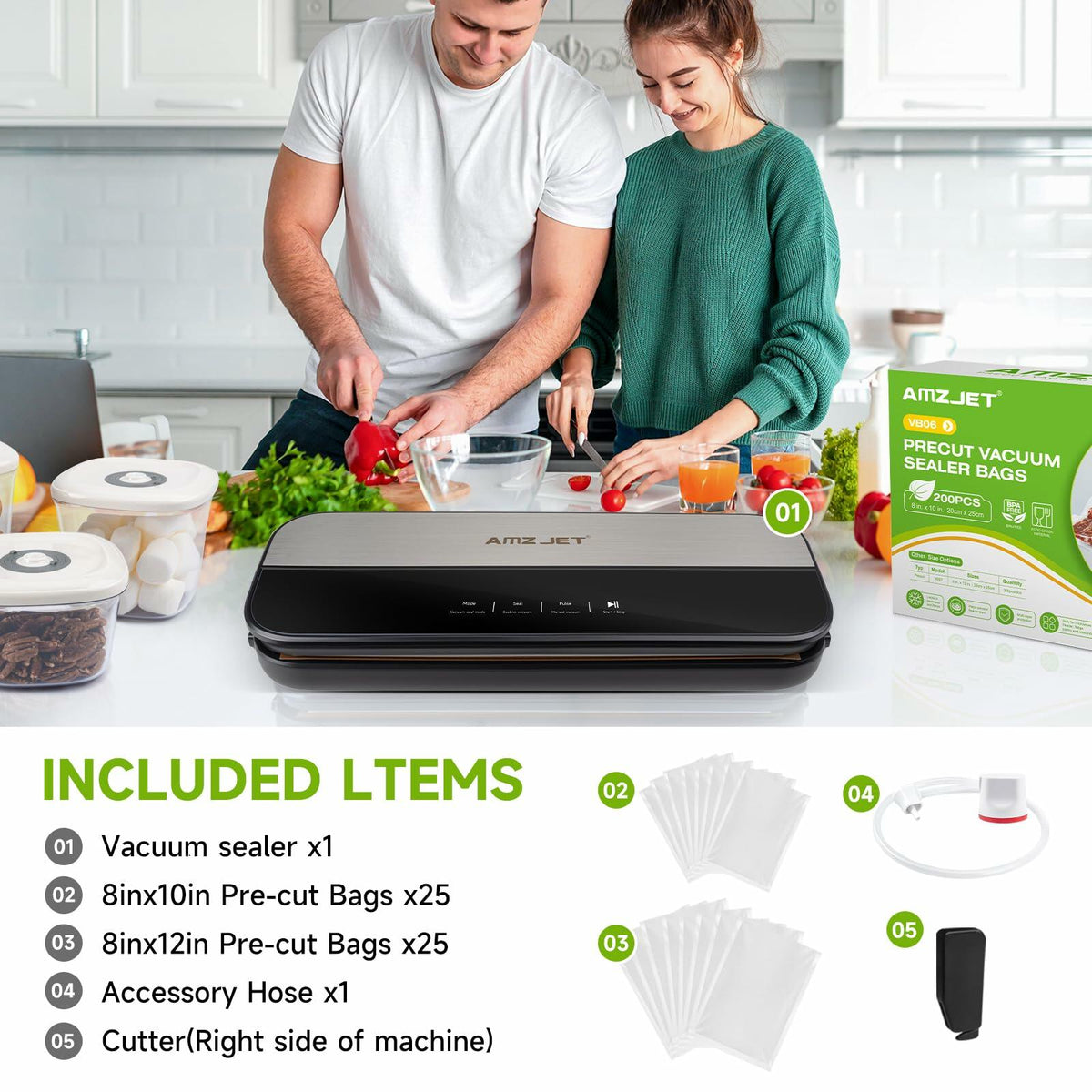 SS Food Vacuum Sealer