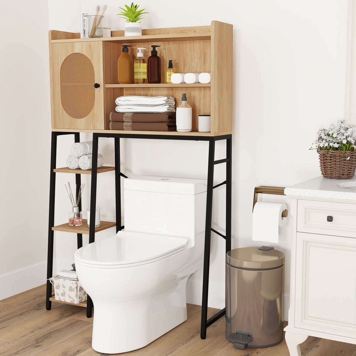 Toilet/Washer Storage Cabinet