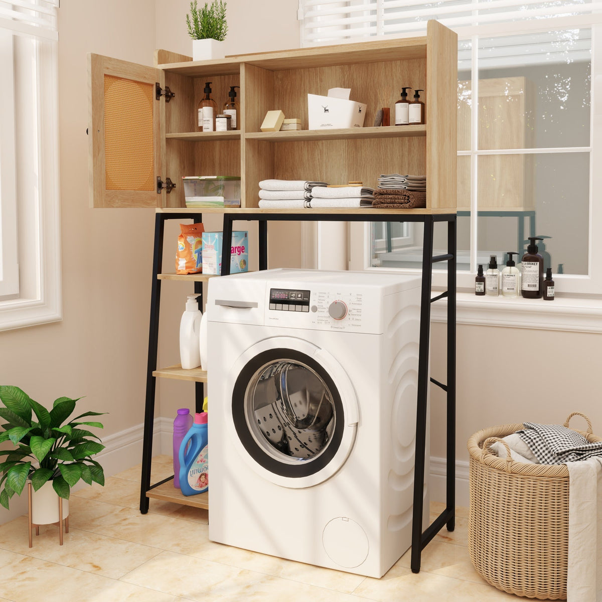 Toilet/Washer Storage Cabinet