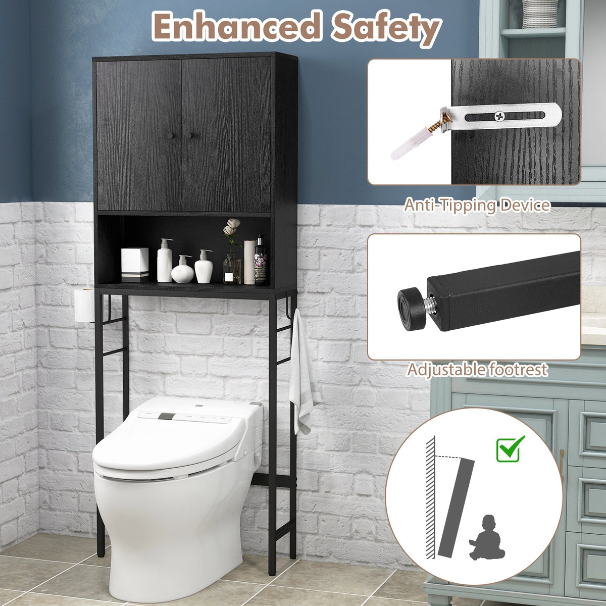 Over The Toilet Storage Cabinet