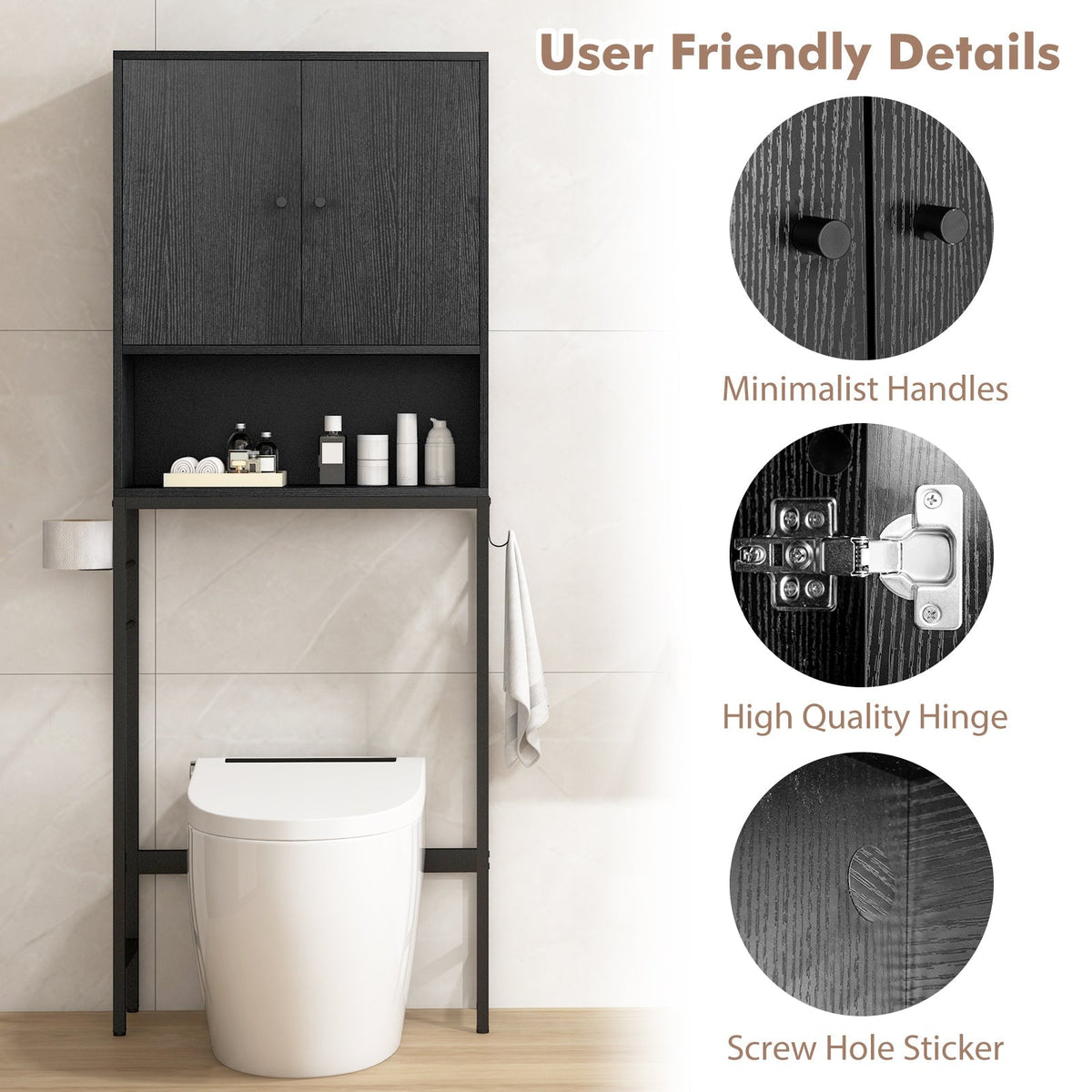 Over The Toilet Storage Cabinet