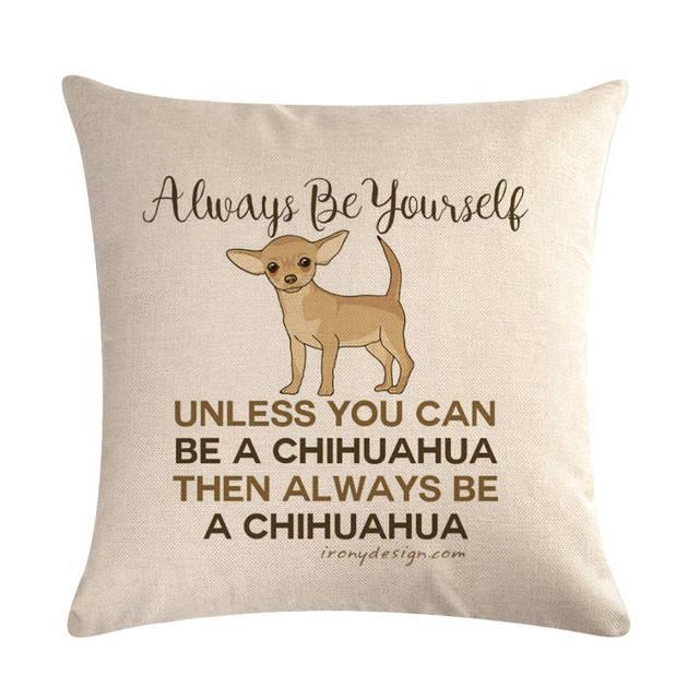 Dog Design Throw Pillow Covers
