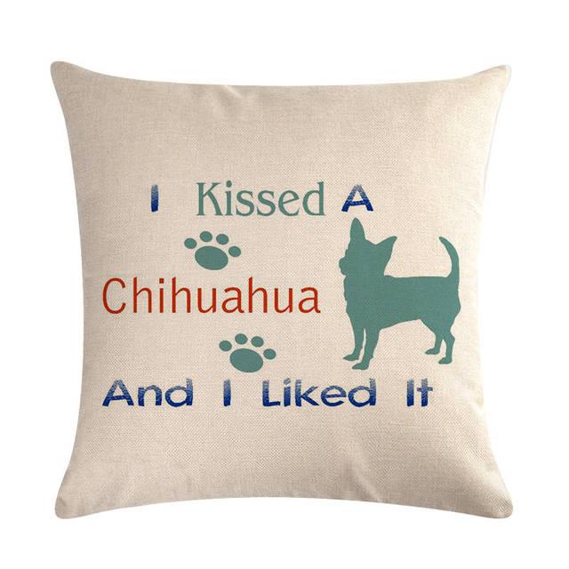 Dog Design Throw Pillow Covers