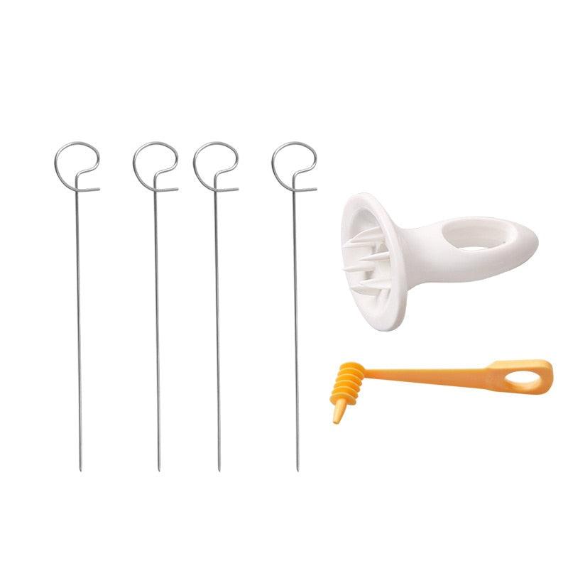 Potato Slicer BBQ Skewers