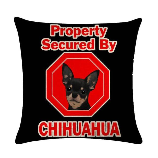 Dog Design Throw Pillow Covers